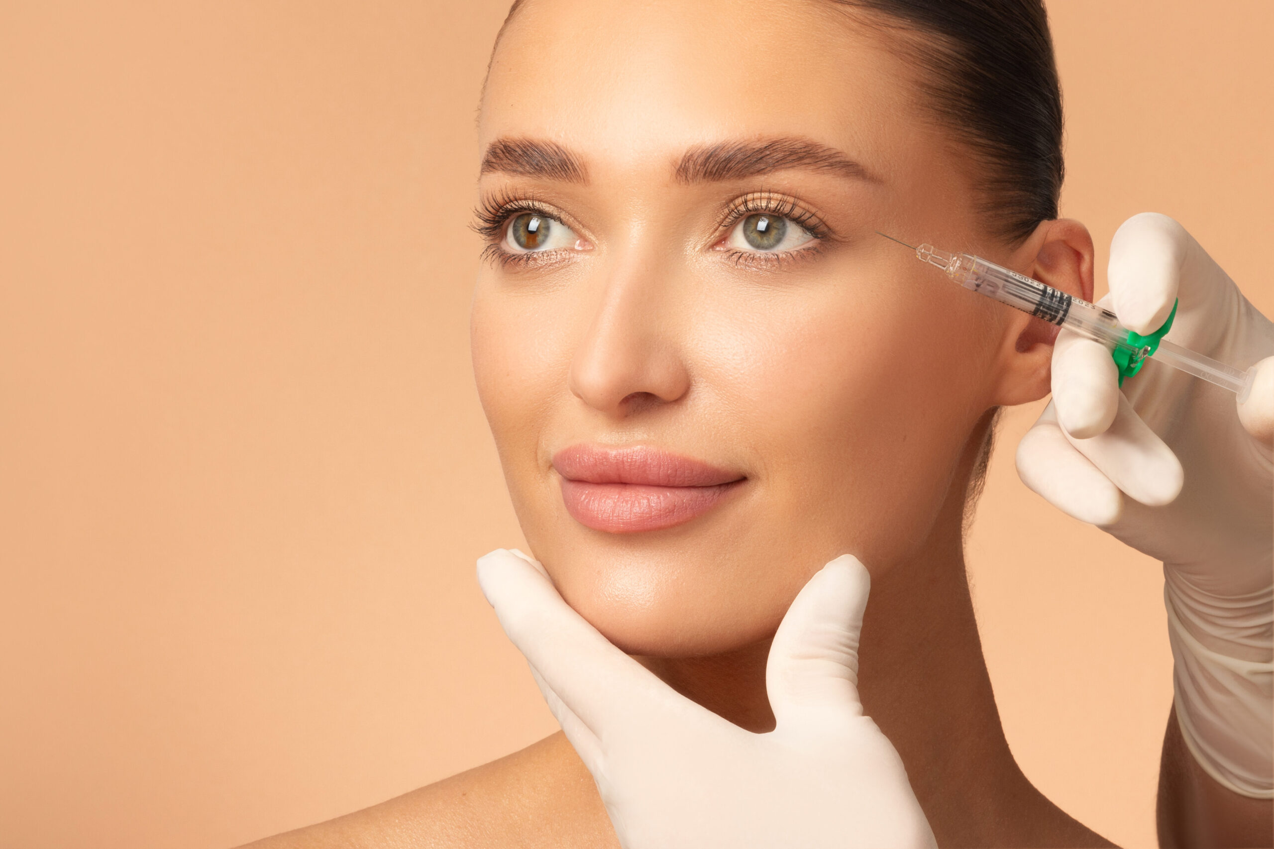 Anti-wrinkle injection treatment areas at Park Square Clinic Leeds
