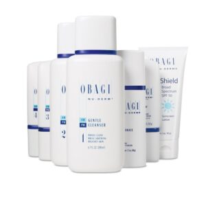 Obagi skincare product range for professional skin treatment at home